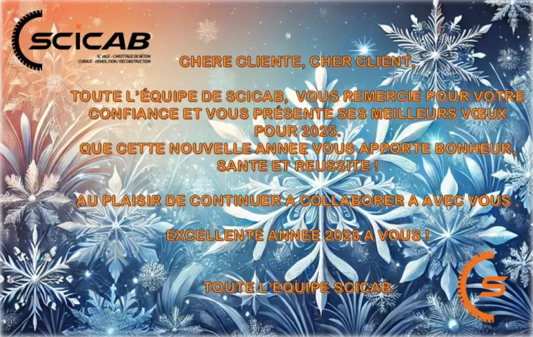 Bonne Année 2025 !, Poitiers, SCICAB