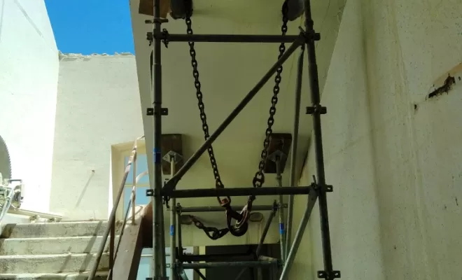 Sciage d'un escalier ( CHATELLERAULT 86 ) Vienne, SCICAB 